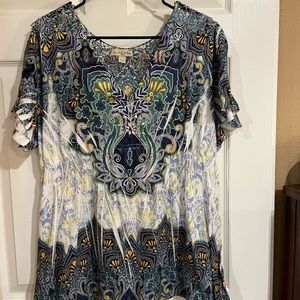 Live and let live blouse.